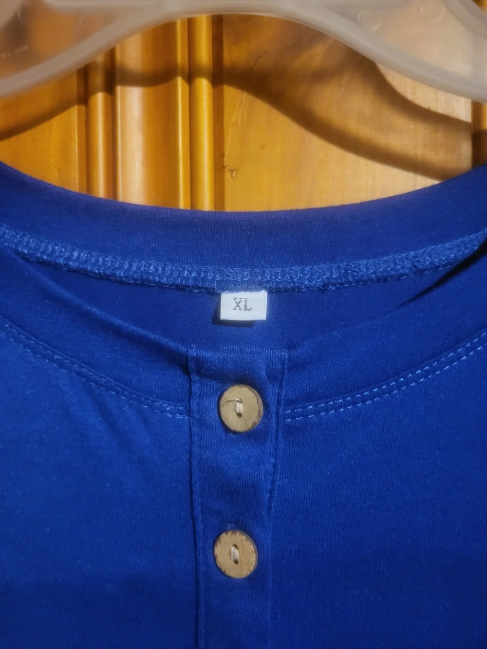 Sleeveless Royal Blue Midi Dress with Front Button Detail